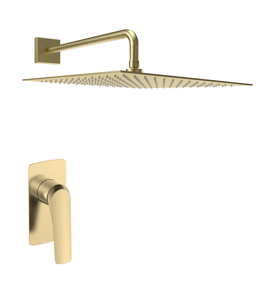Kit Bonati Regadera Cuadrada