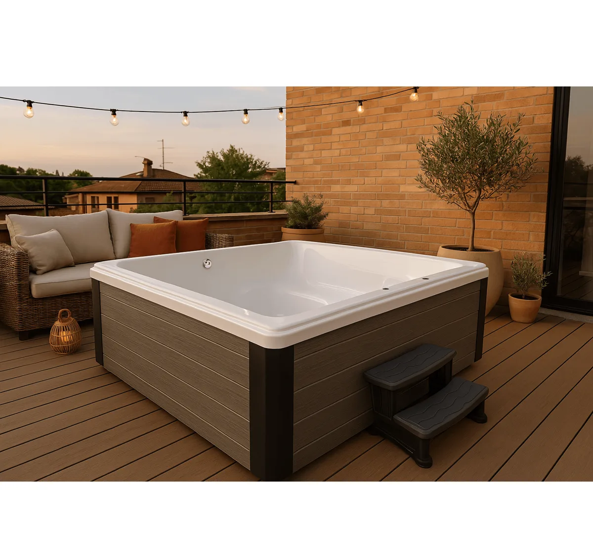 Spa Sunset