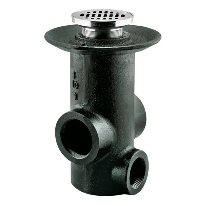 Coladera Alta de 25cm de Rejilla de Tres Bocas