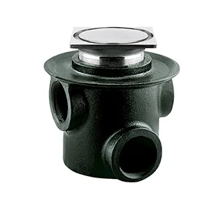 Coladera de Contorno Cuadrado de Tres Bocas 1342-35-CHL