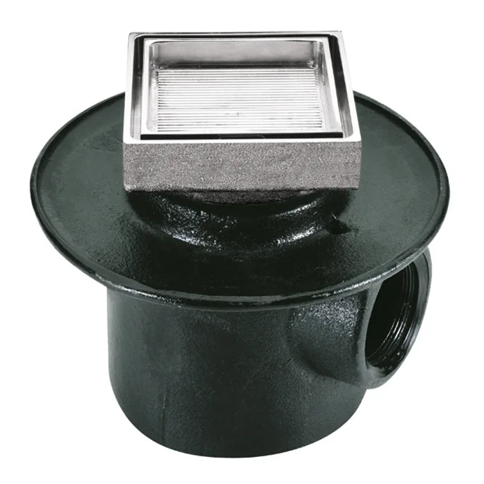 Coladera de Inserto Cerámico Cuadrado de Una Boca