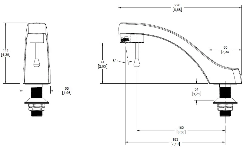 Llave de Lavabo Economizadora