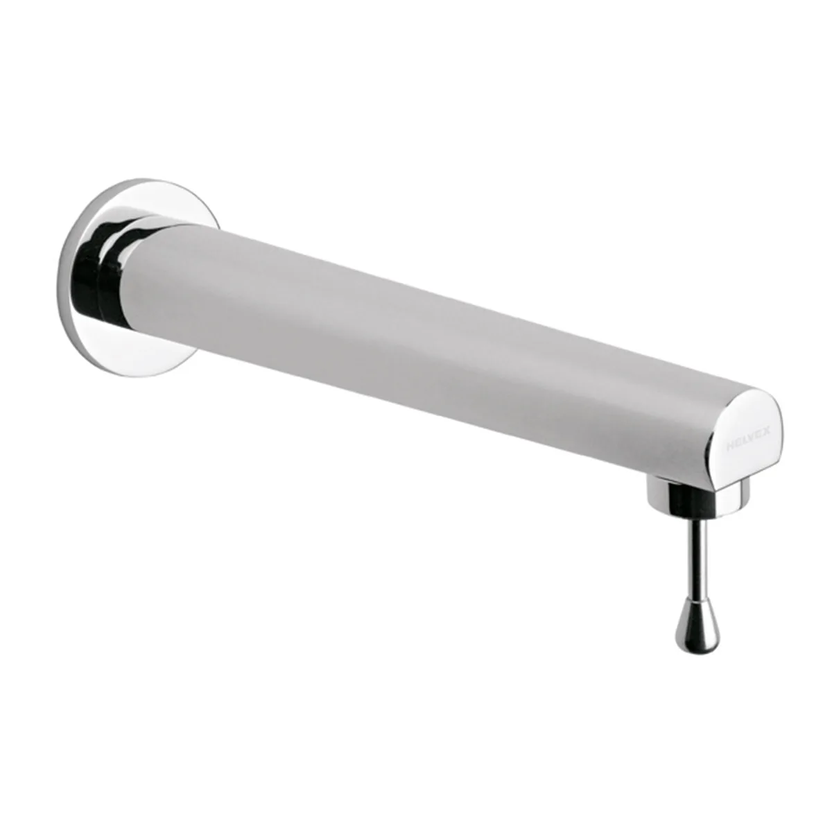 Llave para Lavabo Economizadora a Pared con Seguro Antirrobo y Antibacterial en la Perilla 1.5 L Ecolvex
