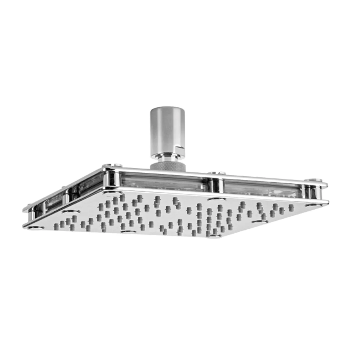 Regadera Cuadrada de Chorro Fijo con Tecnologia Aireavex, Sistema Anticalcareo Plato Ancho de 6" 5.7 L Ecolvex
