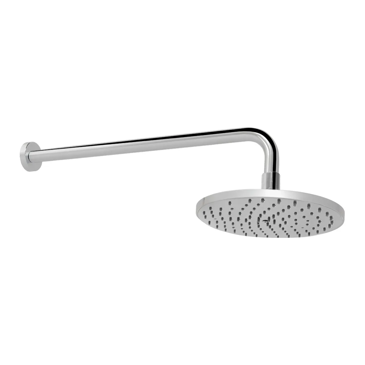 Regadera de 8" Redonda Brazo y Chapetón Anticalcáreo