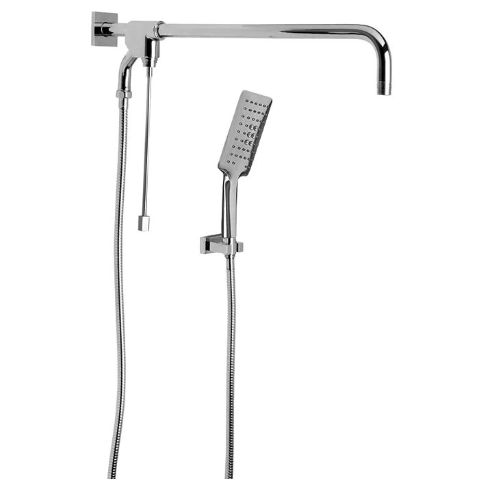 Regadera Manual con Desviador Brazo Angular RM-15
