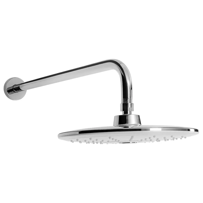 Regadera Multichorro Redonda 10" Blanco