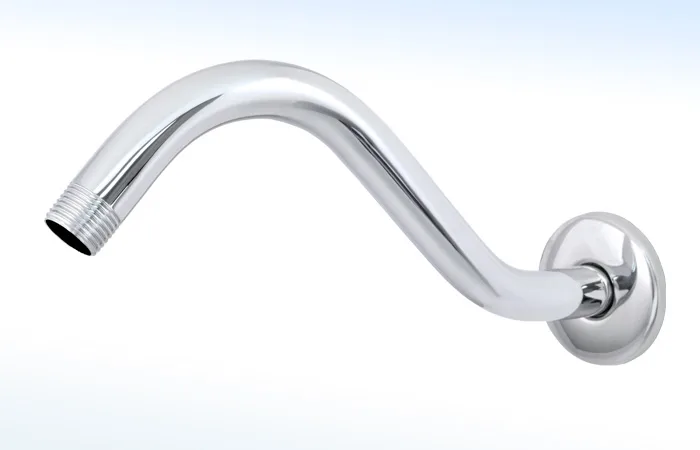 Brazo y Chapetón para Regadera de 26 Cm de Longitud 45-BC