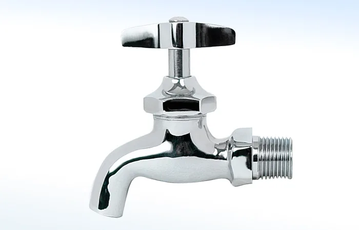 Llave Terminal Grande Cromada 1-GC