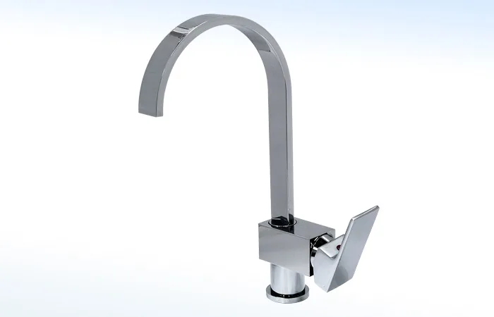 Mezcladora Monomando para Fregadero con Pico Rectangular 006-FM