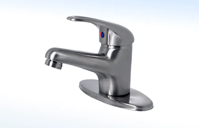 Mezcladora Monomando para Lavabo con Chapetón 24-MS
