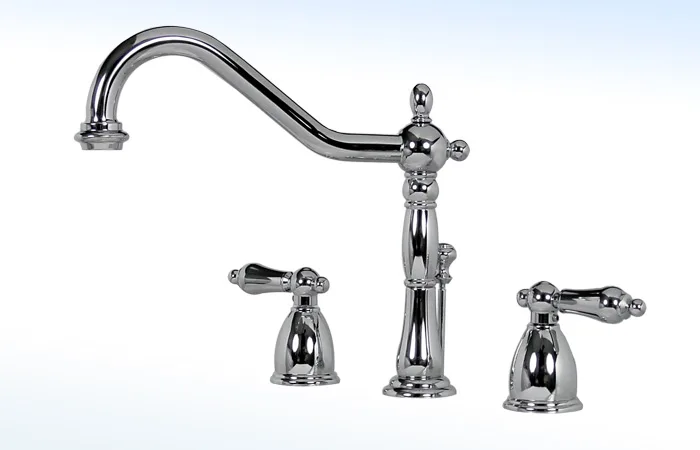 Mezcladora para Lavabo de 8” a 12” con Desagüe Automático 19-AC