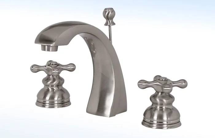 Mezcladora para Lavabo de 8” a 12” con Desagüe Automático 19-SC