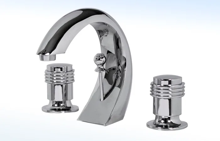 Mezcladora para Lavabo de 8” a 12” con Desagüe Automático 19-VHC