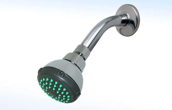 Regadera de 2 3/4" Ø con Brazo y Chapetón 44-CCE