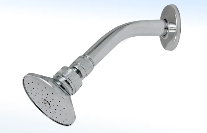 Regadera Redonda de 3 1/8”Ø con Brazo y Chapetón 44-M