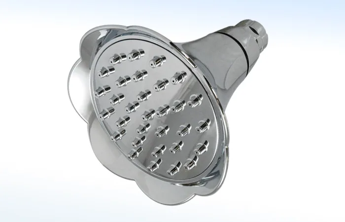 Regadera Tipo Cono de 4.7”Ø sin Brazo 44-PF