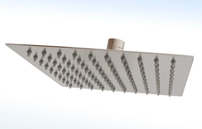 Regadera Ultra Delgada Cuadrada de 8” X 8 “ sin Brazo 44-SCB