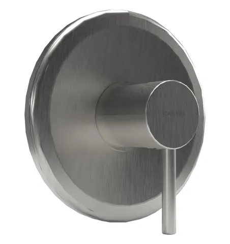 Monomando Empotrar Regadera Damasco Inox Cromo