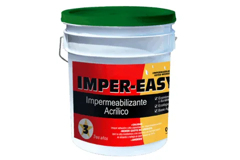 Imper-Easy Impermeabilizante Acrílico 3 Años