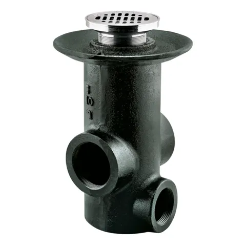 Coladera Alta de 25cm de Rejilla de Tres Bocas