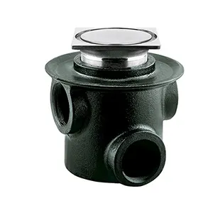 Coladera de Contorno Cuadrado de Tres Bocas 1342-35-CHL