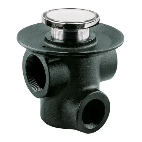Coladera de Contorno Redondo de Tres Bocas 25-HL