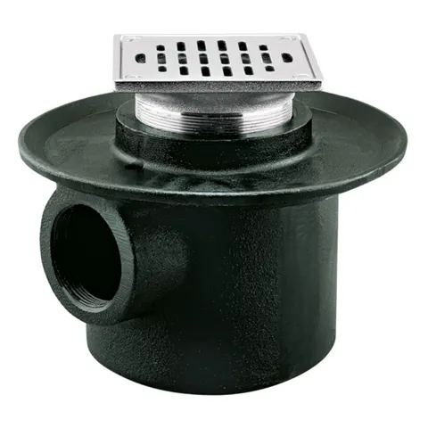 Coladera de Rejilla Cuadrada de Una Boca 282-35CH