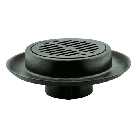 Coladera de Rejilla Redonda para Exterior