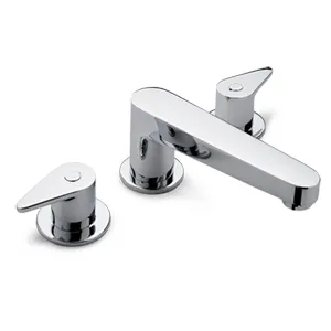 Mezcladora de Lavabo 8” a 12” Deco Cromo