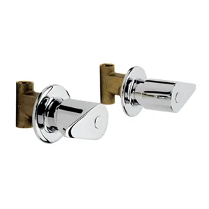 Mezcladora Individual de Empotrar para Regadera de Soldar Deco Cromo