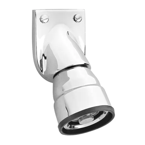 Regadera Antirrobo con Base al Muro de Chorro Fijo de Limpieza Automatica sin Valvula de Control 5.7 L Ecolvex Cromo
