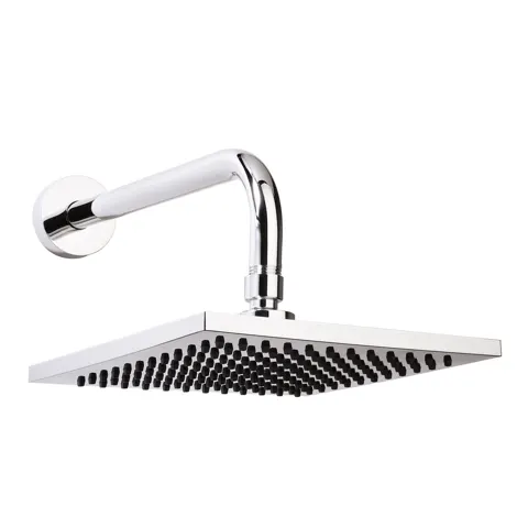 Regadera Brazo y Chapeton Chorro Fijo Anticalcareo 5.7 L Ecolvex REC-02-EVX Cromo