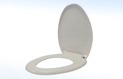 Asiento para W.C. Alargado Cierre Lento ASI-05 Blanco