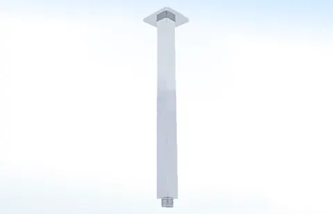 Brazo y Chapetón para Regadera de Techo con 15 Cm de Longitud 45-TC 