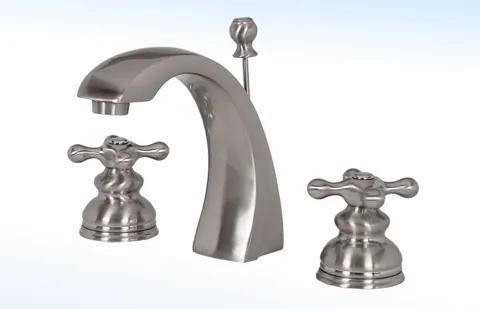 Mezcladora para Lavabo de 8” a 12” con Desagüe Automático 19-SC 