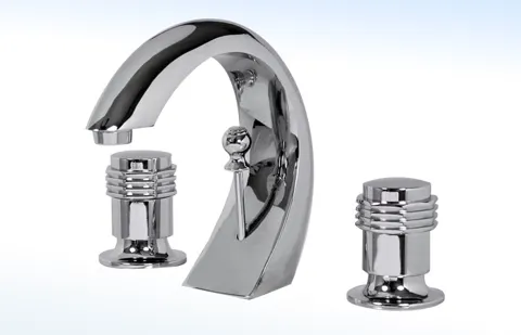 Mezcladora para Lavabo de 8” a 12” con Desagüe Automático 19-VHC 