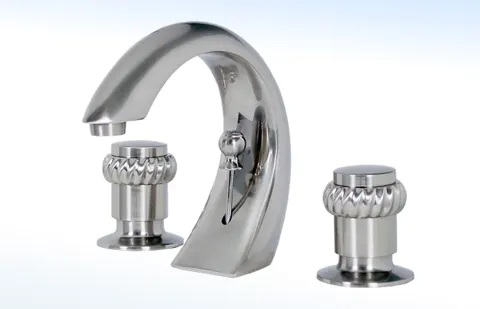 Mezcladora para Lavabo de 8” a 12” con Desagüe Automático 19-VRC 