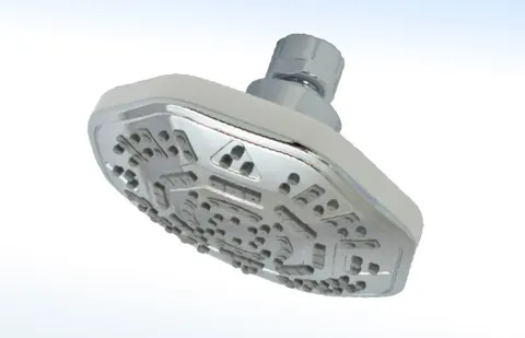 Regadera Hexagonal de 5” Ø sin Brazo 44-H 