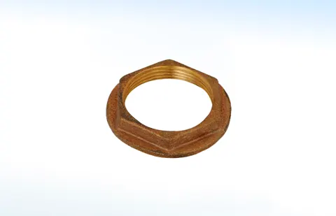 Tuercas cuerpo de Bronce. Plana, Ajuste Rosca Fina RT-03 